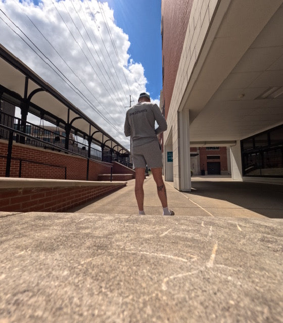 WagnerDiamond Gray Long Sleeve T-Shirt